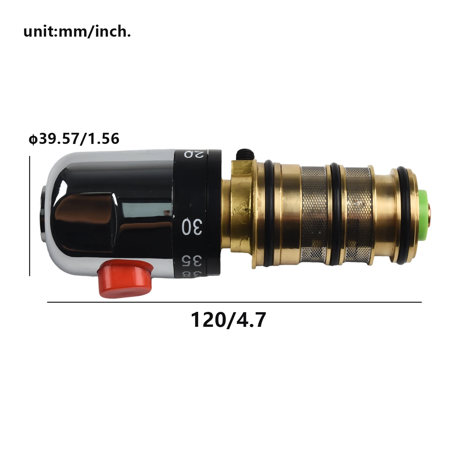 1pc Thermostatic Mixing Valve Repair Kit Bathroom Supplies For Built-in Thermostat And Flow-through Version Shower Heads
