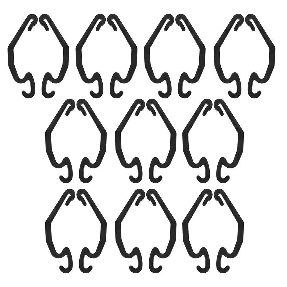 

24Pcs Small Pet Cage Buckles Heavy Duty Edge Connectors Lock Snap Clip for Rabbit Cage DIY Assembly Yard Fence Stabilizer