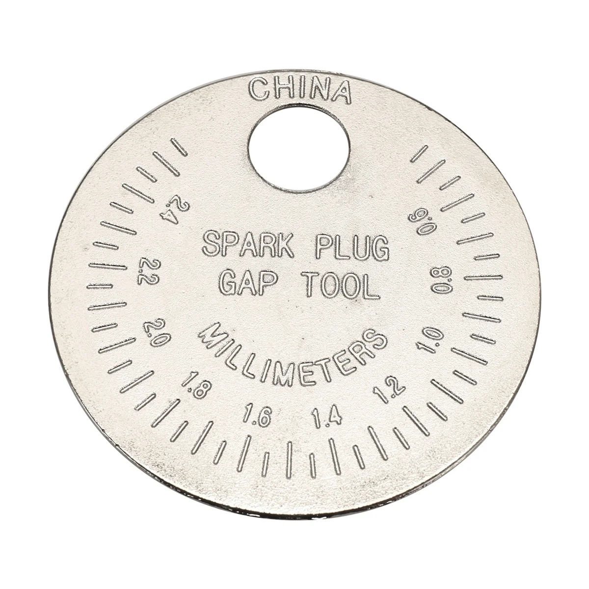 [in stock] Spark Plug Space Tool Gapper Gauge- Wire Spark Plug Space Measuring Tool Scaled from .020Inch to .100Inch