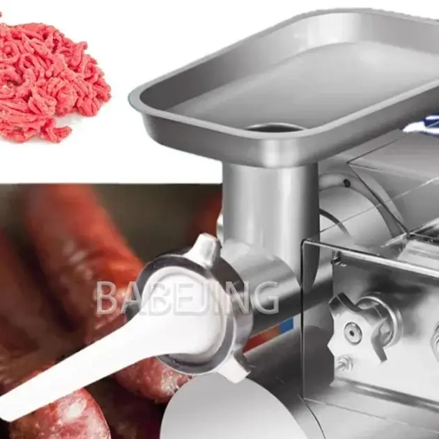 

Electric High Power Vertical Meat Slicer Commercial Chili Garlic Chopper Efficient Meat Grinder for Kitchen