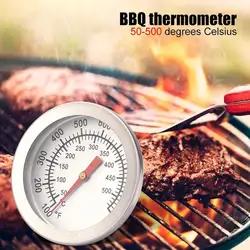 500°C Steel Oven Thermometer Mini Dial Stand Up BBQ Temperature Gauge Grill Food Meat Kitchen Tools Oven Cooker