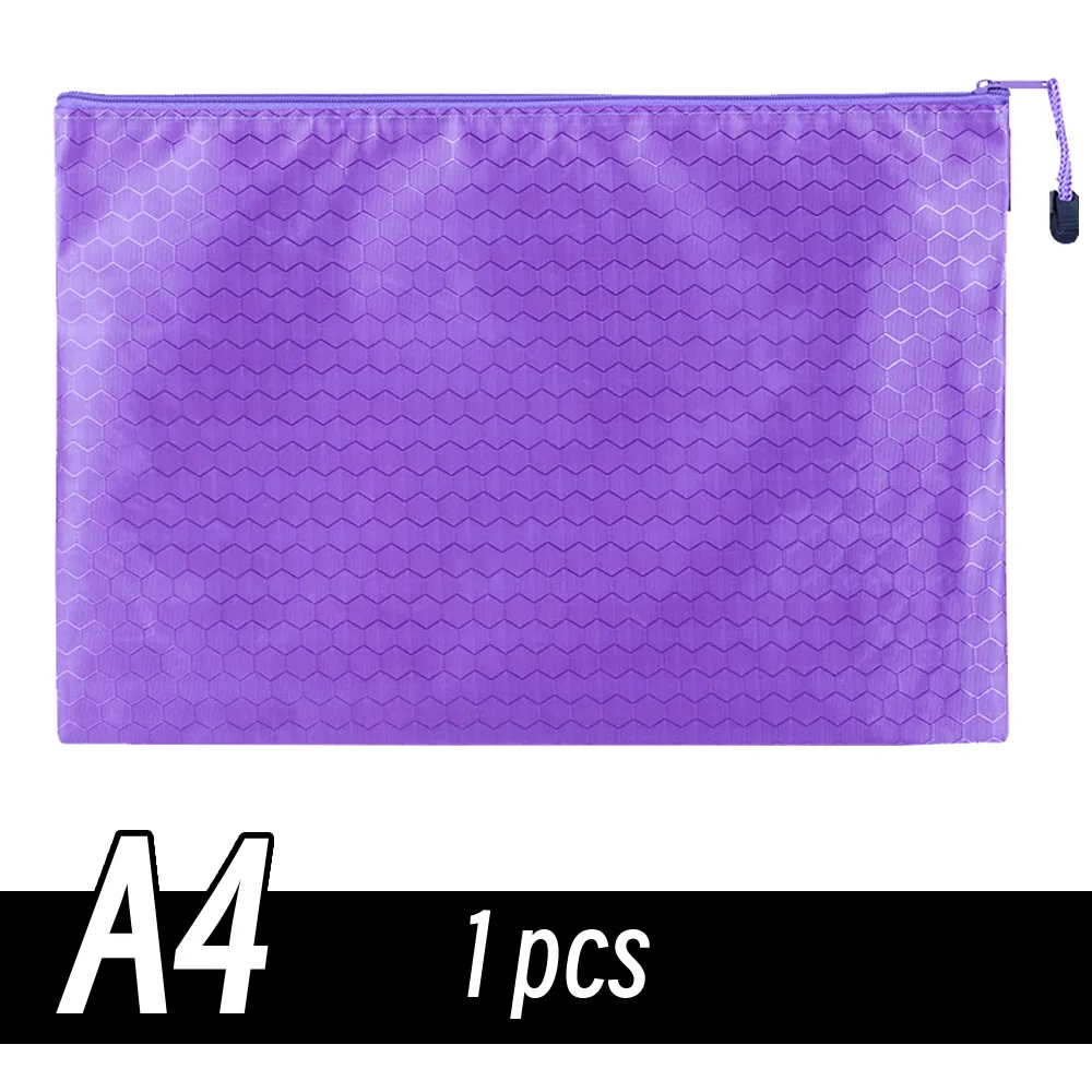 A4/A6 Bleistift Tasche Mäppchen Dokument Puzzle Tasche Wasserdichte Zip Datei Ordner Bleistift Fall Lagerung Taschen Schule Büro liefert