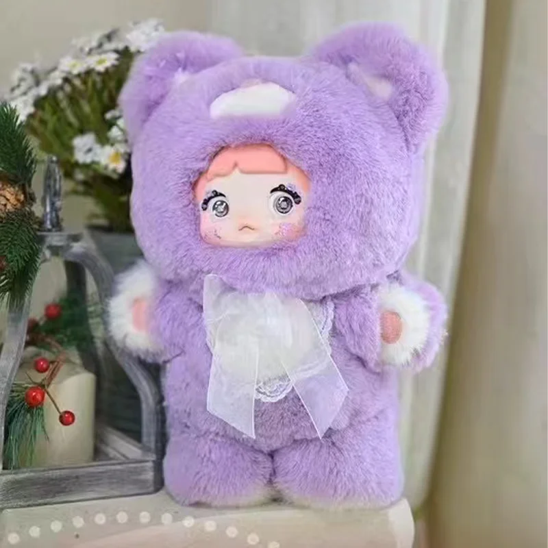 35 سنتيمتر Nommi نموذج لجسم 400% Goodnight Bear سلسلة صندوق أعمى لطيف دمية من الفينيل حقيبة غامضة شخصيات كرتونية دمى قلادة لعبة هدية