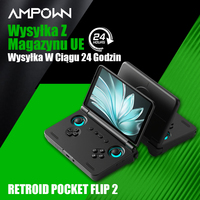 AMPOWN Retroid Pocket Flip2 Handheld Game Players 5.5'' AMOLED 1080P Android Portable Retro Video Game Player SD865 OLED WIFI6