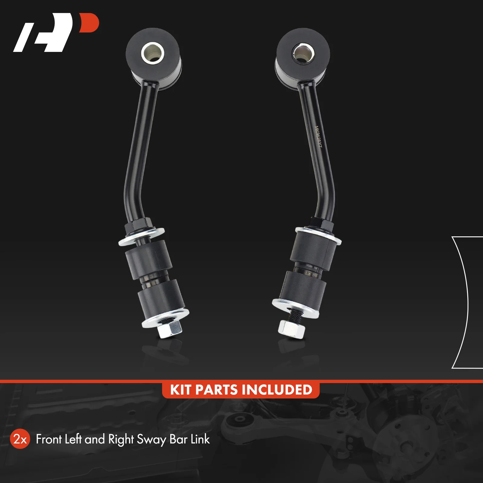 A-Premium 2x Front Suspension Stabilizer Sway Bar Link for Ford E-100 Econoline 1975-1983 E-150 Econoline 1975-1991