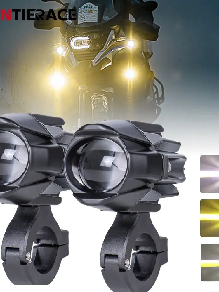 AliExpress Motorcycle LED Auxiliary Headlight Auxiliary Min Size Fog Lamp High Beam Bicycle for Off-road 4X4 4WD ATV SUV UTV