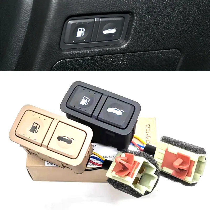 

Trunk Lid Switch Fuel Door Opener Release Button for Hyundai Sonata YF i45 2011 2012 2013 2014 93700-3S000RY Replacement Parts