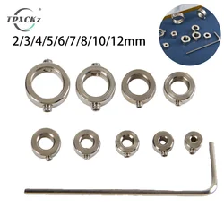2mm-12mm Woodworking Tools Drill Limiter Depth Stop Collars Ring Positioner Limit Ring Carpentry Tools Accessories