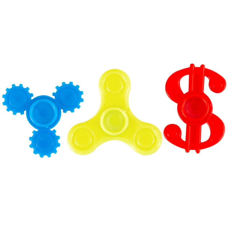 子供用ミニフィジェットスピナー回転おもちゃ手動回転ジャイロスコープ減圧おもちゃ楽しい指先ゲーム 1 個