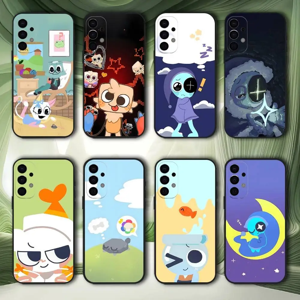 

Cartoon Goob D-Dandys World Phone Case For Samsung S25,S24,S21,S22,S23,S30,Ultra,S20,Plus,Fe,Lite,5G Black Cover