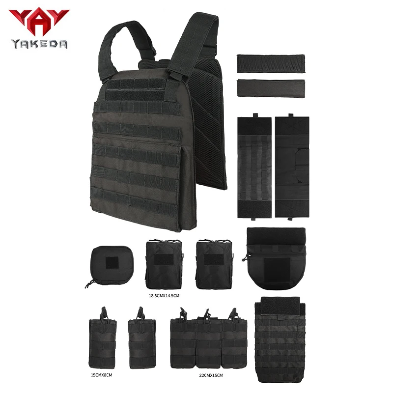 YAKEDA Chaleco Táctico Bolsa Desmontable Ampliable Impermeable - imagen 5