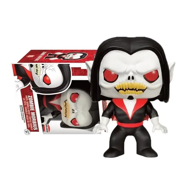 New Funko Pop MARVEL Morbius the Living Vampire ZOMBIE MORBIUS #104 #105 Action Figure Collection Model Toys For Kids