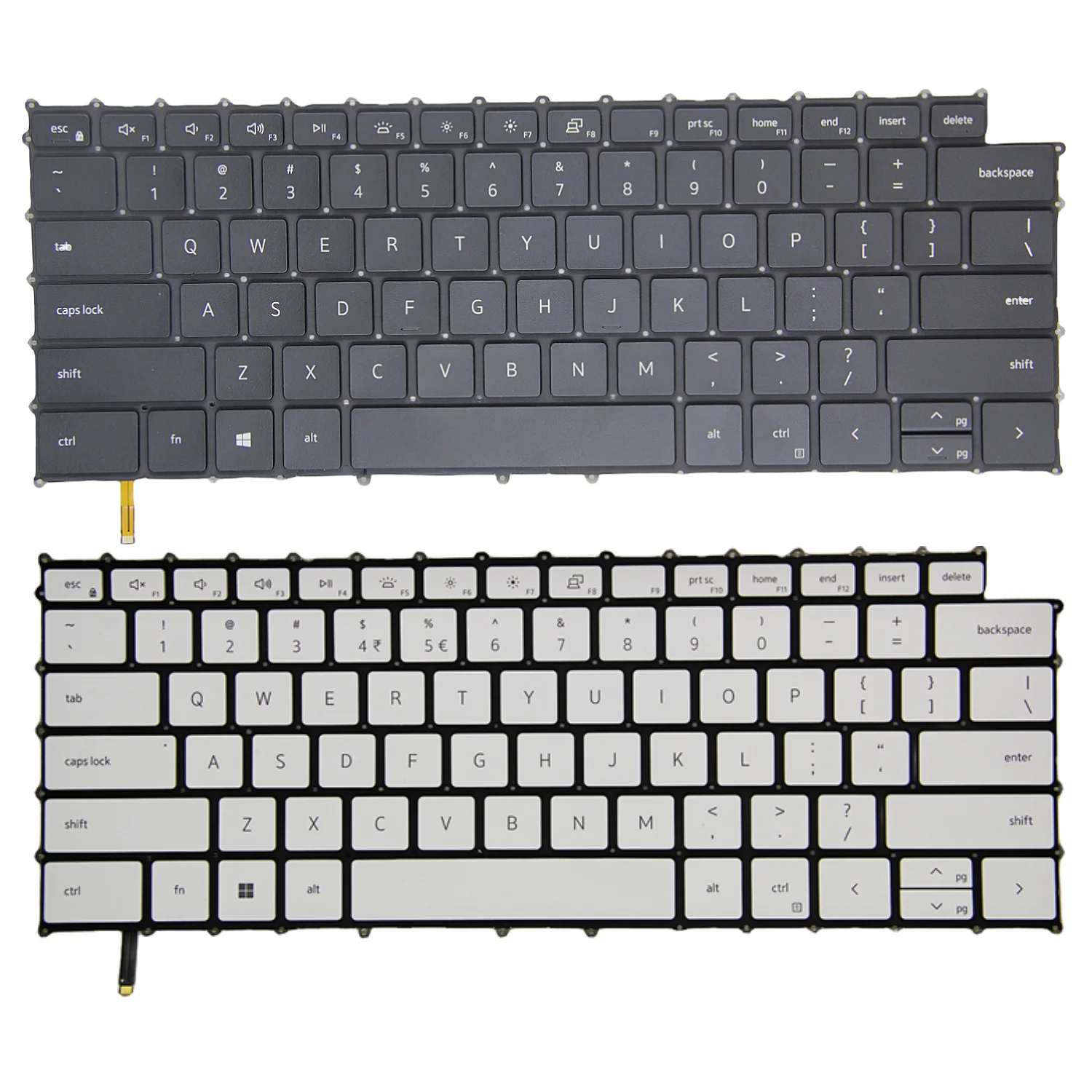 

100% новая клавиатура для ноутбука Dell XPS 15 9500 17 9700 Precision 5550 5750, США/KR/корейская с подсветкой
