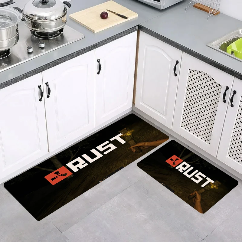 Rugs Game Rust Kitchen Mat Doormat Entrance Door Room Mats Balcony Home Carpets Foot Carpet Rug Bathroom Bath House Floor Living