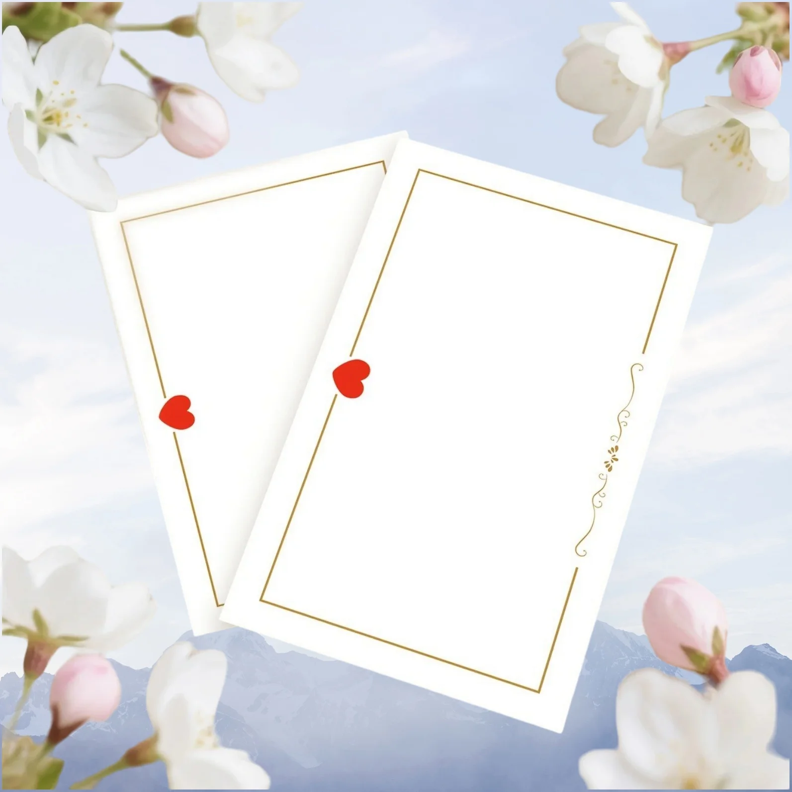 

20 Pcs Minimalist Heart Blank Cards 3.5x2 Inch White Portable - Wedding Birthday Anniversary Gift Tag Message Card Teacher Gift