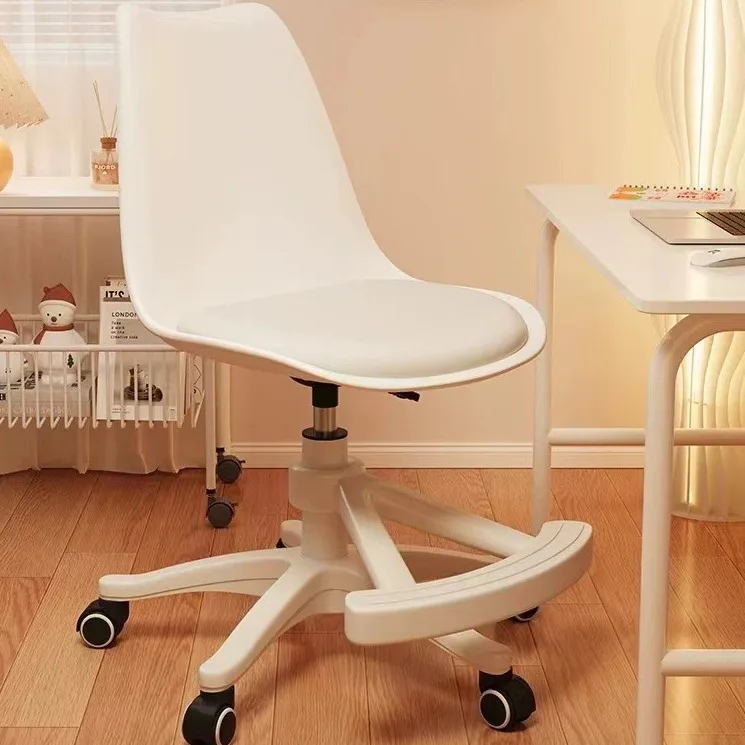 Home Children's Study Chair Engineering Waist Support Study Back Dormitory Computer Can Be Lifted and Moved Swivel Sedentary