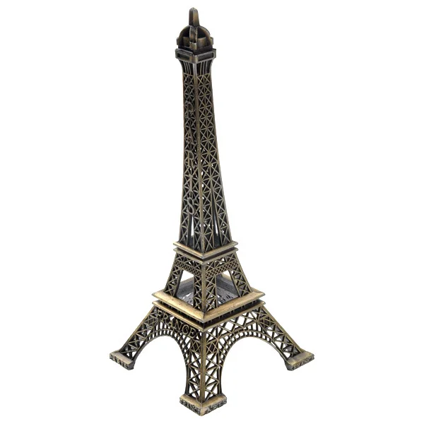 

18Cm Metal Eiffel Tower Souvenir Decoration Gift Miniature Statue 18Cm Iron Tower For Home Decor