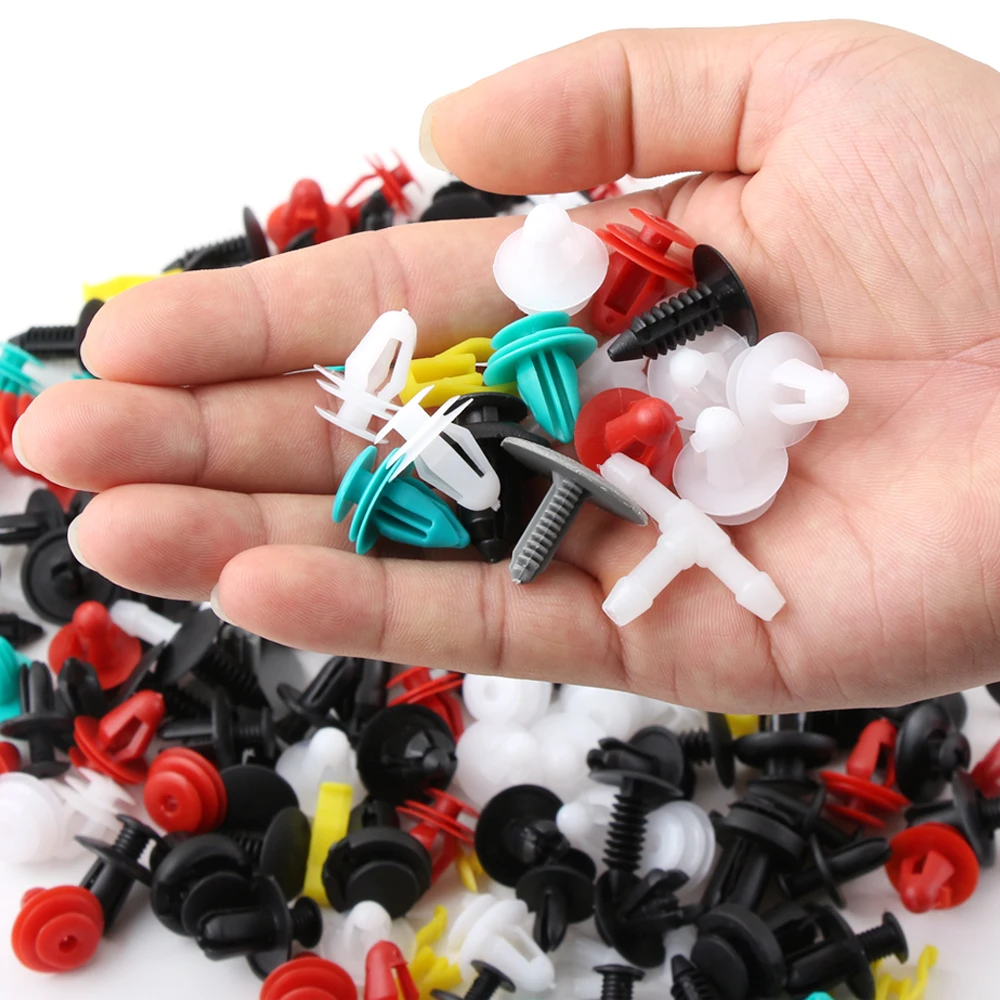 

100Pcs Car Fastener Rivet Door Panel Liner for Dacia duster logan sandero stepway lodgy mcv 2 dokker Car Styling Accessories