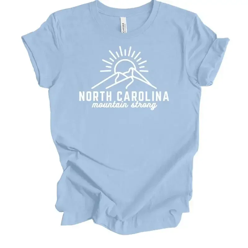 Trenz T Shirt Company Ladies North Carolina Mountain Strong Hurricane Season