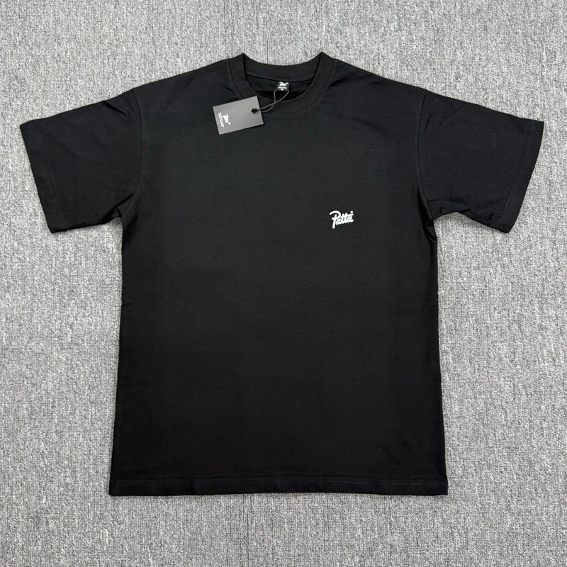Trend High Street Retro PATTA T-shirt High-quality Casual Versatile Patta Short-sleeved Top