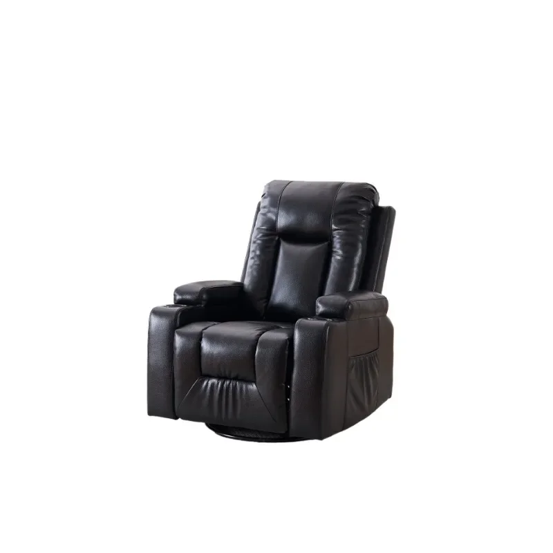 Lazy sofa first-class space multi-function cabin, living room electric reclining and sleeping single sofa rotating and leisure