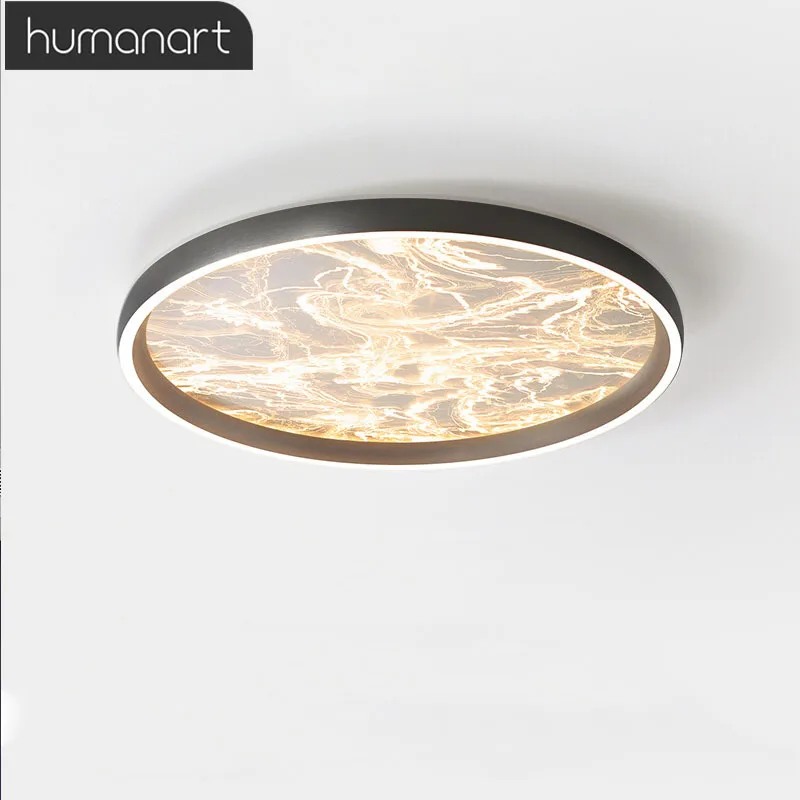 2025 New Bedroom Lamp Modern Ceiling Lights Simple Light Luxury High-end Creative Cloud Mist Full Spectrum Master Bedroom Study