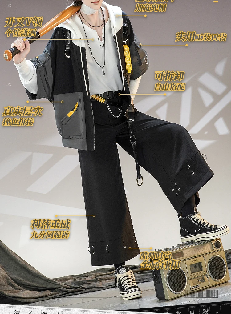 New 2025 dazai osamu Cosplay Costume for Halloween,Christmas Role Playing Party, Comic Game, Size S-XL New in stock Stray Dogs