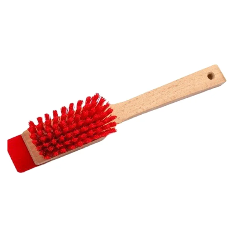 Outdoor Scraper Brush Garden Tool Brush Lawn Mower Cleaning Brush Lawn Mower Cleaner Clean Scraper Brush-A57M