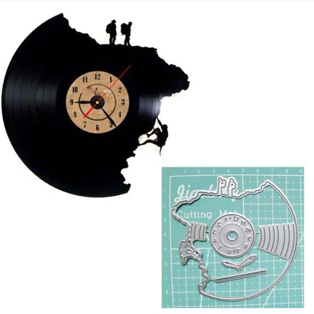 Clock Metal Cutting Die Diy Scrapbooking Card Making children's greeting cards Album Embossing Stencil Decoration