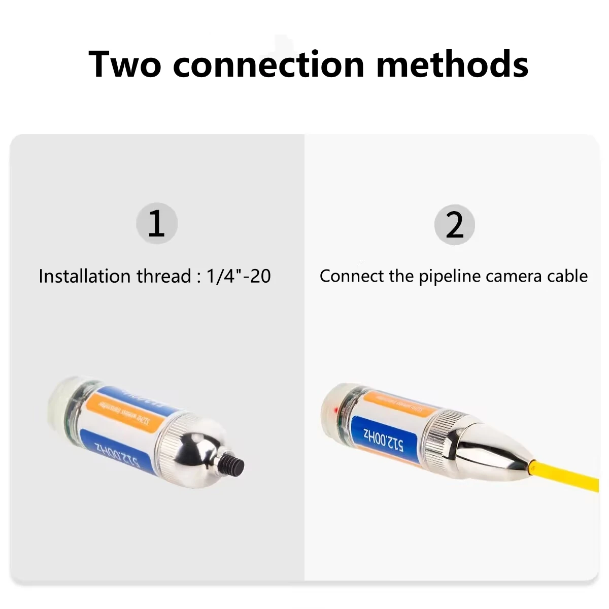 SYANSPAN-transmisor inalámbrico de 512hz (512Hertz Sonde) para tuberías de alcantarillado, ubicación de cámara de inspección