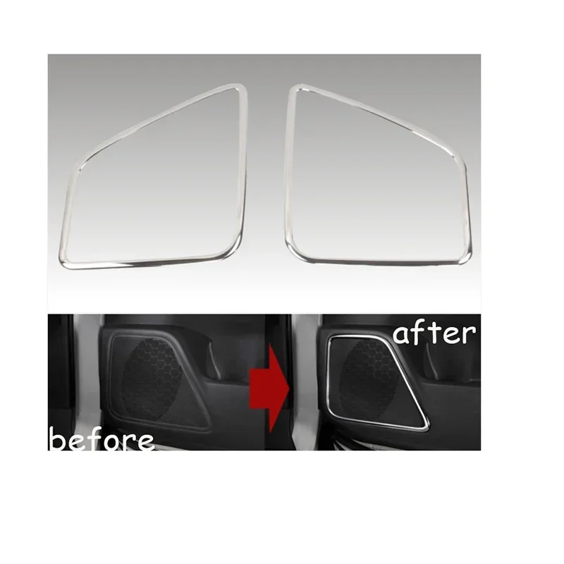 For ALPHARD VELLFIRE 20 series Front Door Speaker Decorative Frame Trim