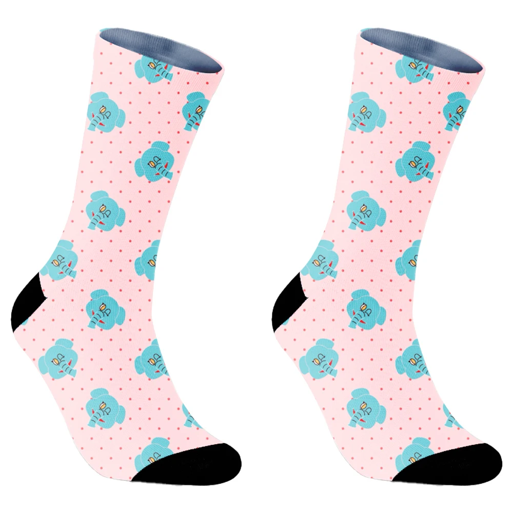 

Cotton 2024 New Fashion Personality Unisex Men Happy cycling Socks Street Skateboard Halloween Harajuku Funny Boys Gift