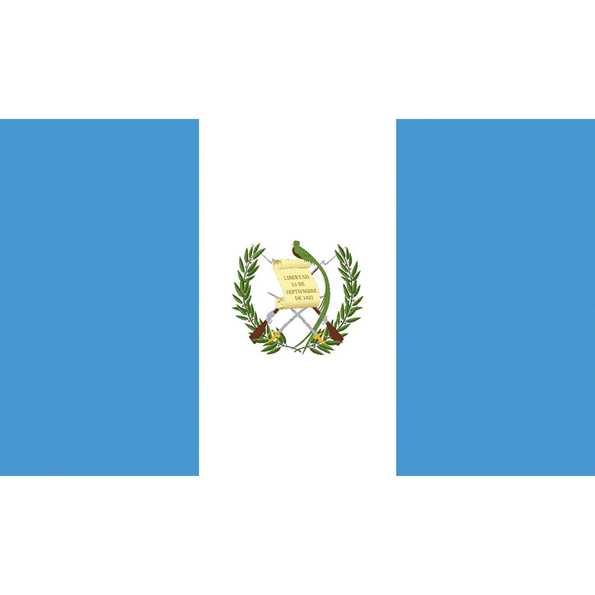 Guatemala Flag 90X150CM Polyester Hanging Guatemala national Flag indoor outdoor decor