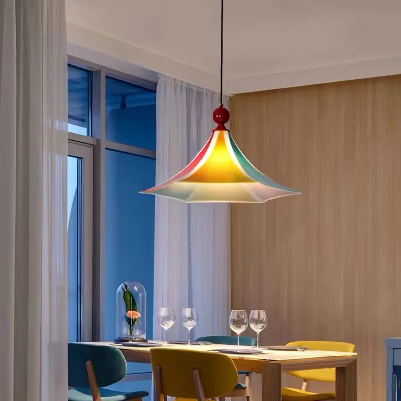 

Medieval style colored French lava simple restaurant bar island bar atmosphere chandelier