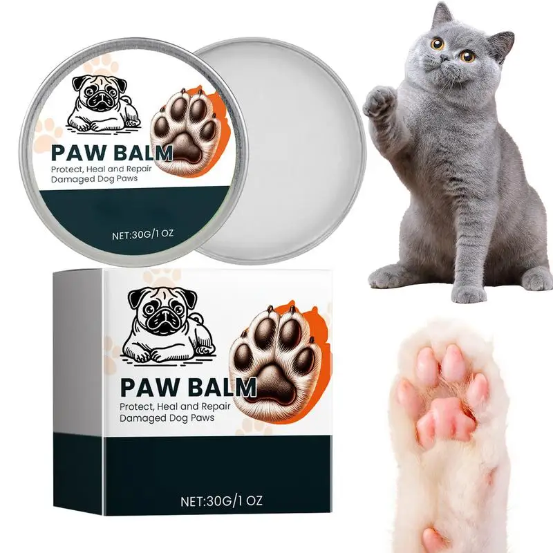 Natural Revitalizante Dog Paw Balm, Creme Pé Dog, Focinho chupeta, Nutriir, Proteção, Toda a Temporada, Bálsamo