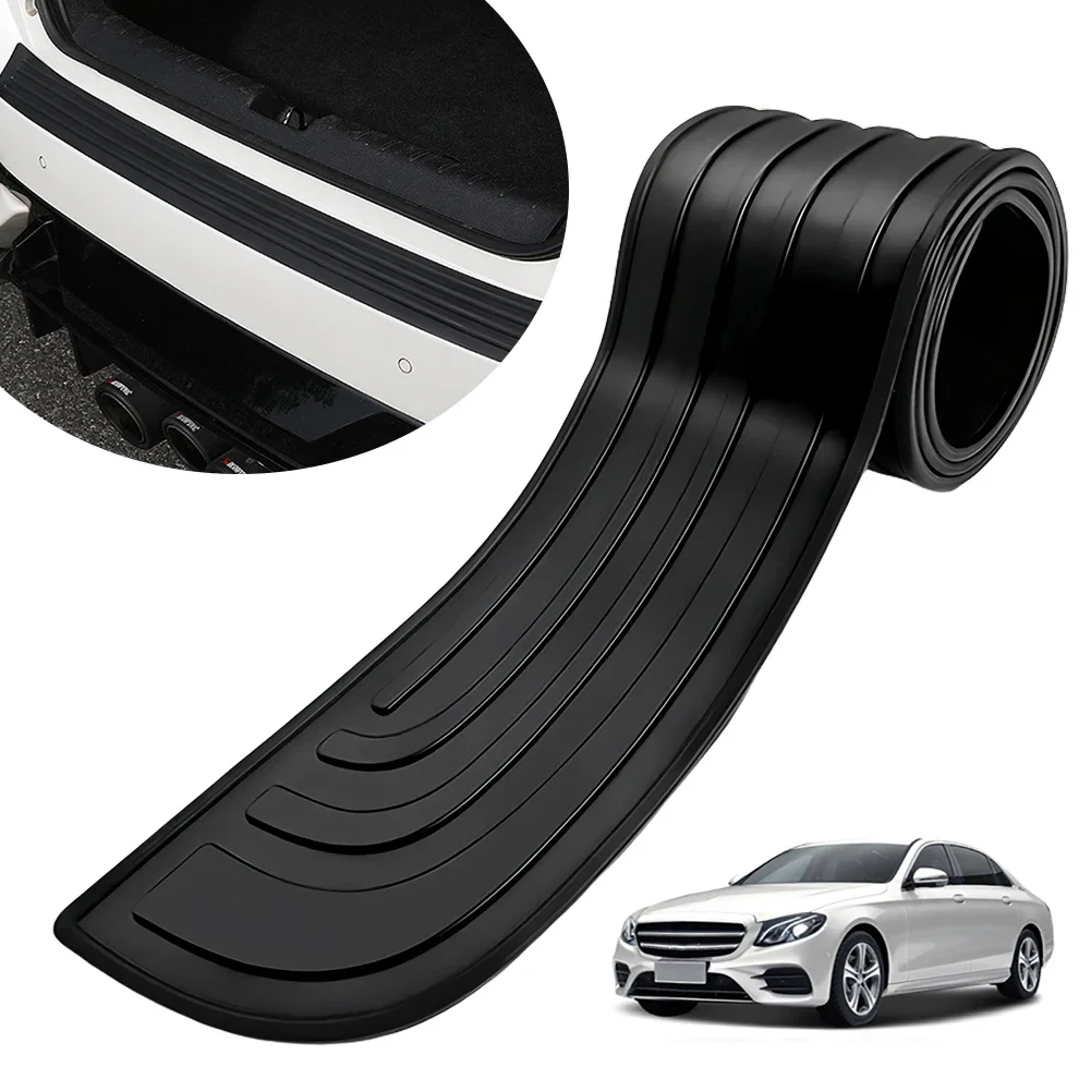 Universal Anti-Collision Protector Anti-Scratch Car Rear Bumper Guard Plate Cover Trim Car Trunk Protector Strip Car Accessories