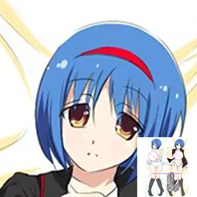 

Dakimakura Anime Pillow Cover Mio Nishizono Sided Print 2Way Cushion Bedding Gifts