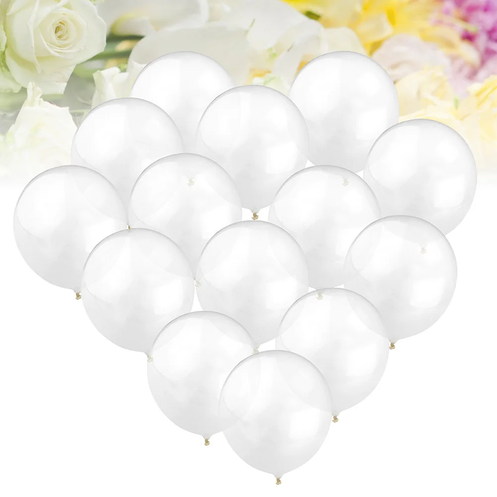 

100Pcs Pearl Latex Balloons Round Large Bright Colors Party Wedding Birthday Festival Decoration Rubber Balloon