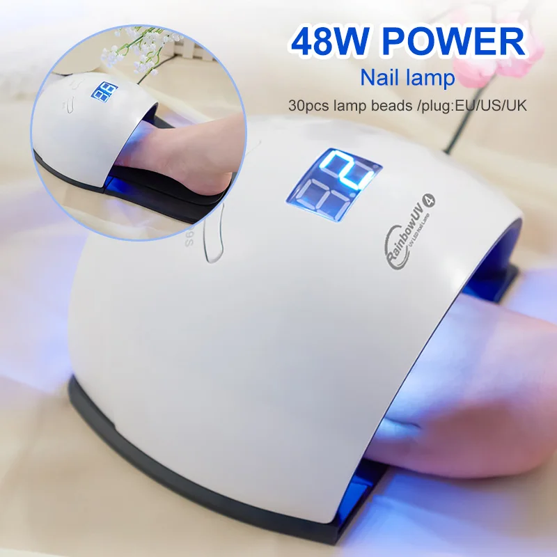 Multifunctional Nail Treatment Machine For Curing All Gel Nail Polish With High Power and 10s Quick Drying Nail Dryer