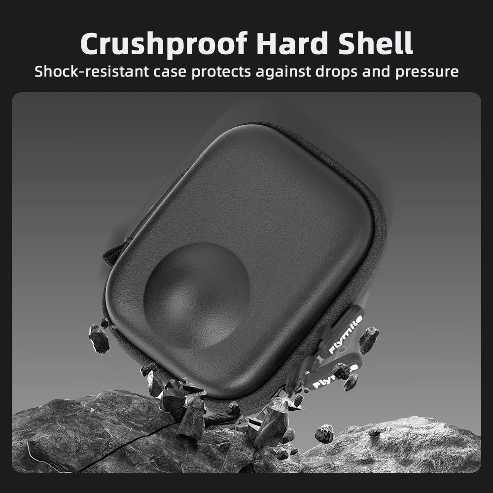 Flymile قفص حقيبة التخزين ل DJI Osmo 360 المضادة للخدش حمل حقيبة صغيرة محمولة صندوق سفر ملحقات الكاميرا