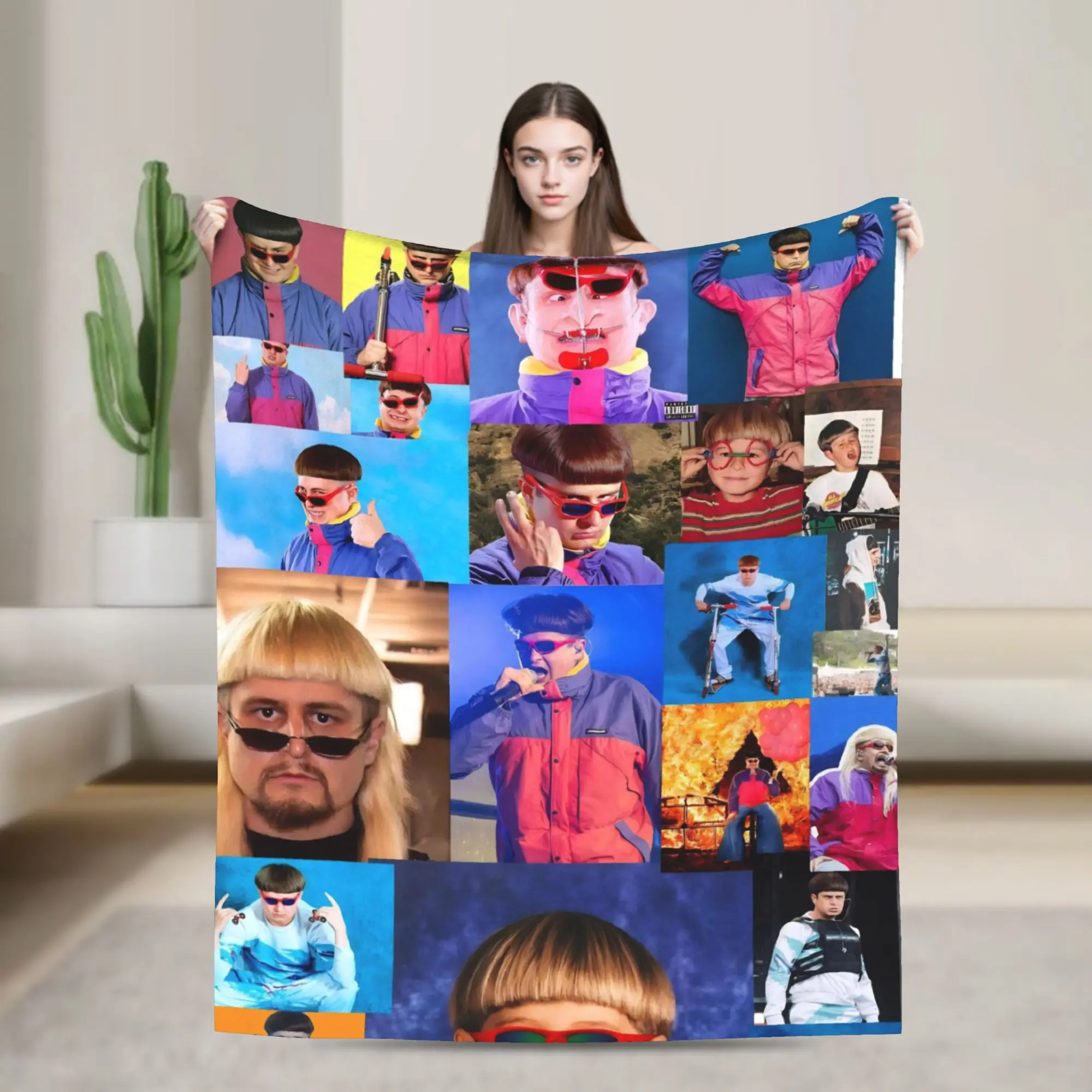 RIP Oliver Tree 1993-2026 Blanket Cozy Soft  Throw Blankets for Couch 50x60 Inch Multi-size Bedspread