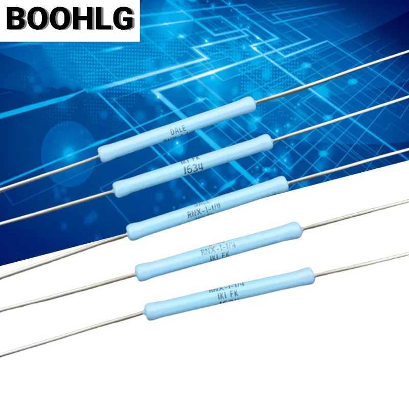 

1PCS 1.1K 3W DALE RNX-1-1/4 High voltage metal oxide film resistor 1K1