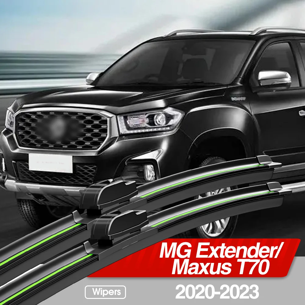 For MG Extender Maxus T70 2020-2023 Front Windshield Wiper Blades 2pcs Windscreen Window Accessories 2021 2022