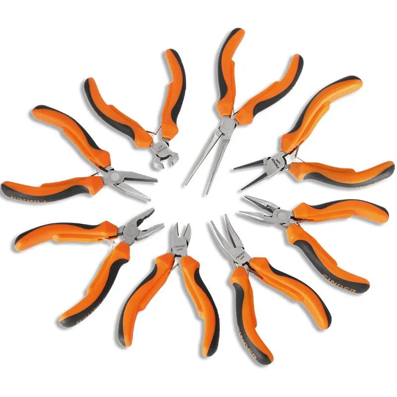 

Mini Jewelry Pliers Equipment Round Nose End Cutting Wire Pliers for Jewelry Making Hand Tool