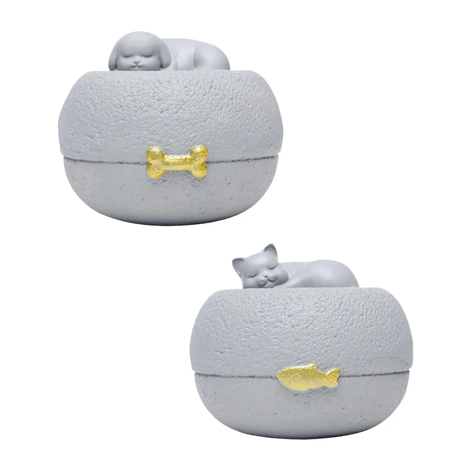 Pet Urn Cremation Memorial Urn Pet Supplies Keeping Precious Memories Urn Box Burial Final Comforting Resting Place Funeral