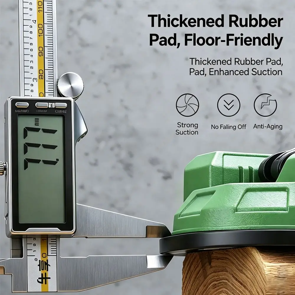Thickened Rubber Pad Floor Gap Suction Cup Strong Suction Force 360° Rotatable Wood Floor Gap Fixer Floor Dedicated