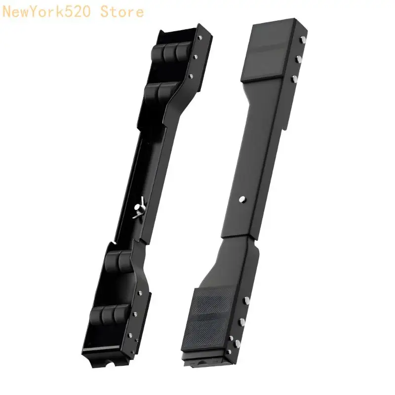2pcs Universals Washing Machine Base Brackets with Antislip Pad for Noise Reduction and Secure Placement N84C