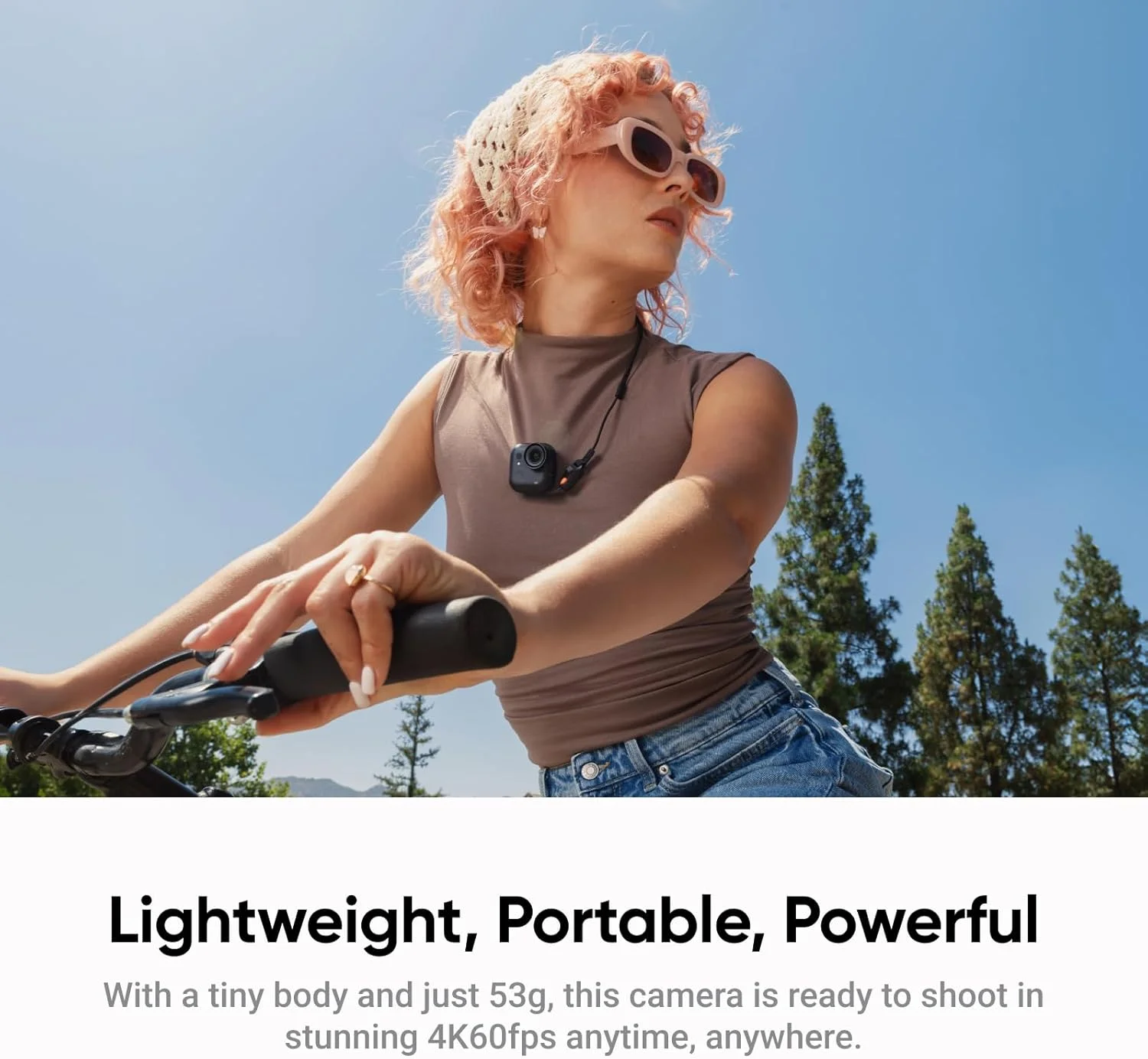 Cámara de acción Insta360 GO Ultra, ligera, POV, manos libres, 4K a 60fps Ultra-HD, estabilización magnética FlowState, Insta360 GO Ultra 5
