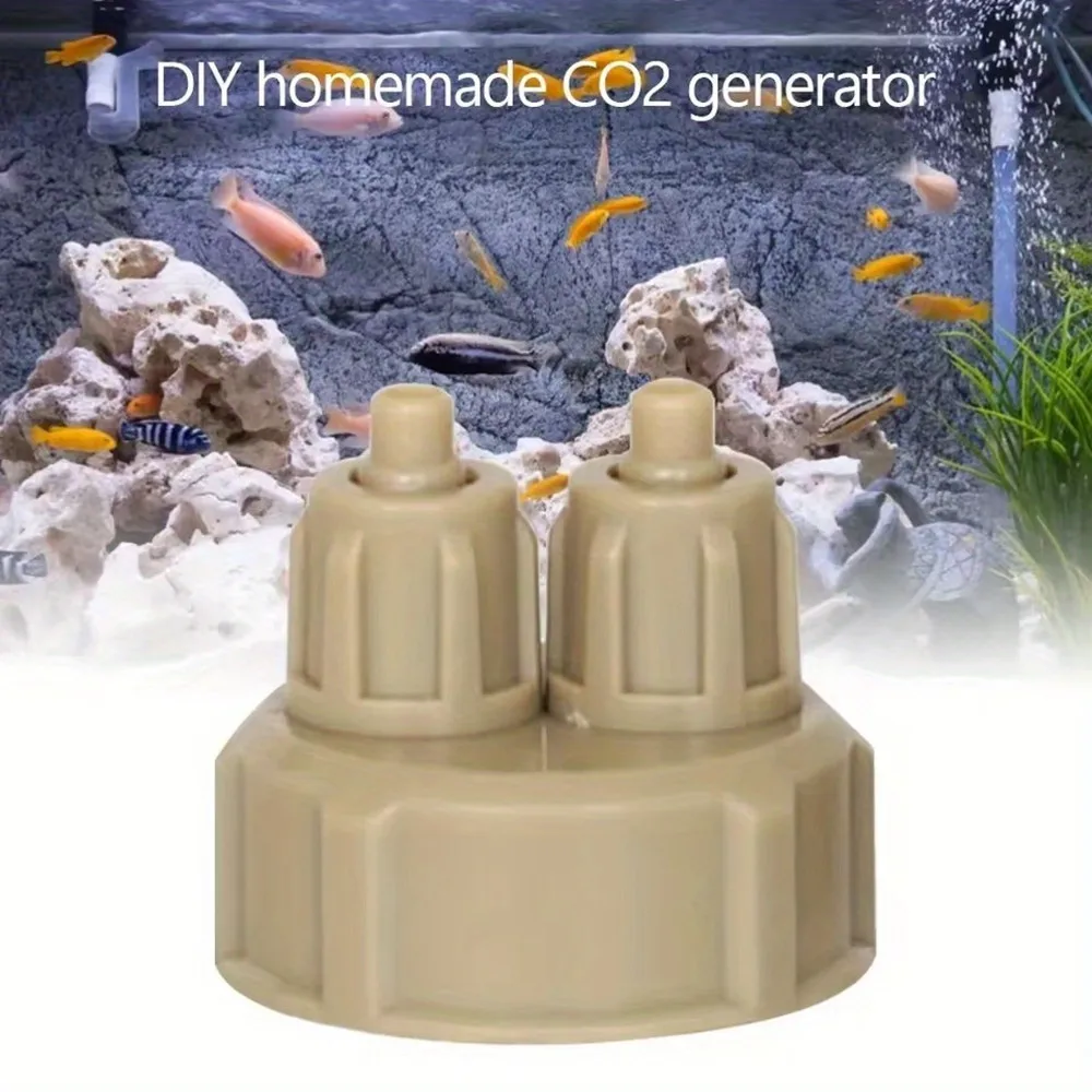 5/10pcs Aquarium CO2  Bottle Cap System GeneratorFish Tank Live Plant DIY Air Diffuser Carbon Dioxide Reactor Instrument