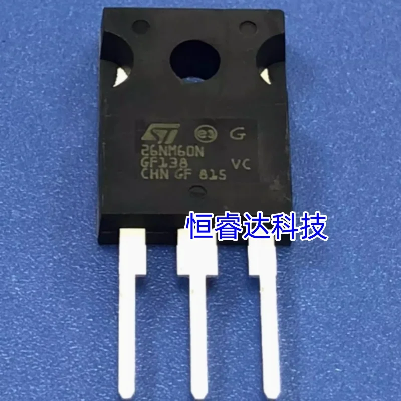 10PCS/Lot 100% Original New Imported STW26NM60N 26NM60N TO-247 26NM60 MOSFET 600V 26A